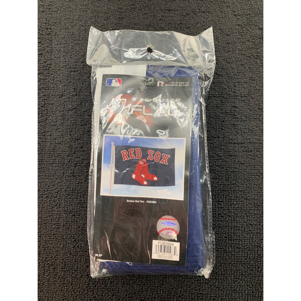 Boston Red‎ Sox MLB Baseball Flag Banner 3' x 5' New In Package